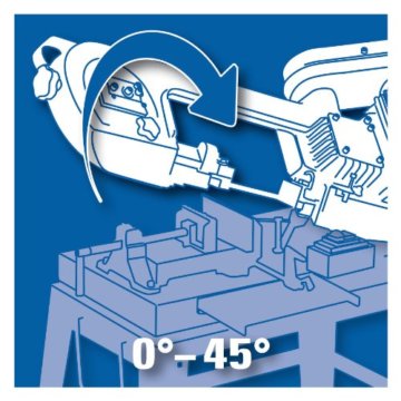 Einhell BT-MB 550 U Metall-Bandsäge