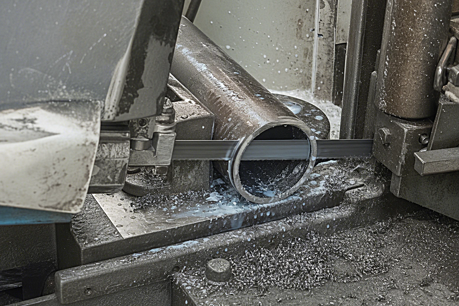 Metallbandsäge im Sommer: Warum Temperatur den Schnitt beeinflusst kh metallbandsaege sommer kuehlung - Metallbandsäge im Sommer: Warum Temperatur den Schnitt beeinflusst